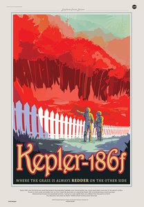 poster of Kepler 186 f